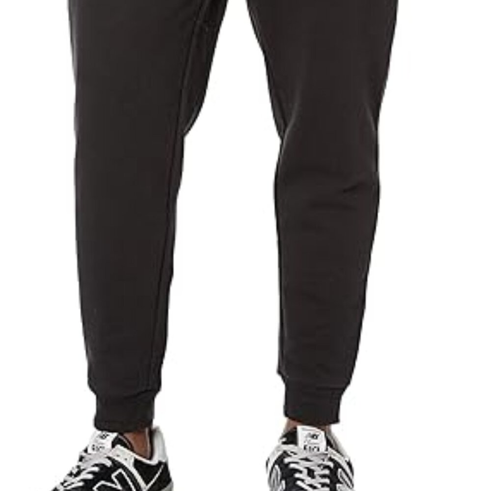 Amazon Essentials Men's Black Fleece Jogger Pants XL - Picture 2 of 8